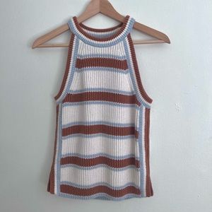 Madewell retro stripe knit top